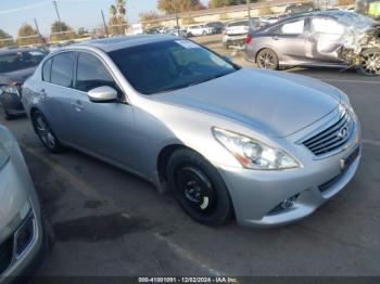  Salvage INFINITI G37