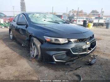  Salvage Chevrolet Malibu