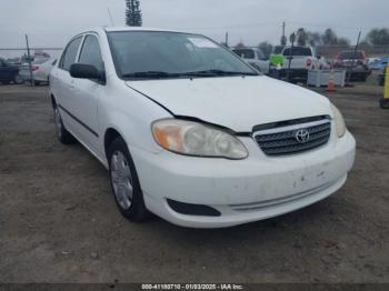  Salvage Toyota Corolla