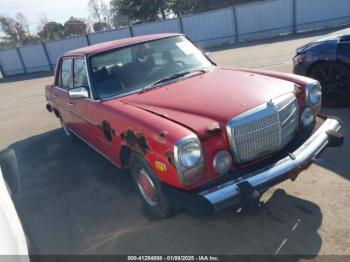  Salvage Mercedes-Benz W123