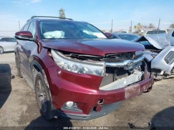  Salvage Toyota Highlander