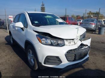  Salvage Chevrolet Trax