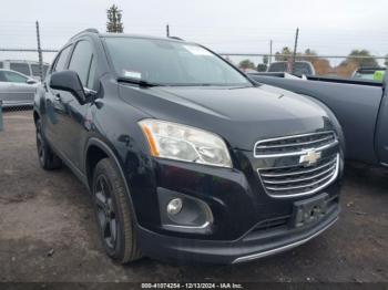  Salvage Chevrolet Trax