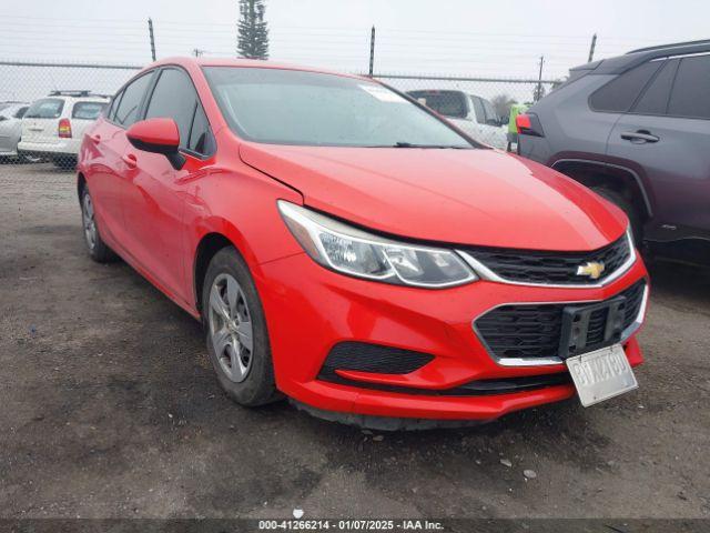  Salvage Chevrolet Cruze