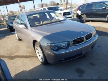  Salvage BMW 7 Series