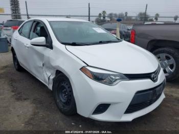  Salvage Toyota Corolla