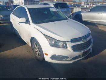  Salvage Chevrolet Cruze