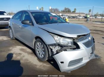  Salvage Chevrolet Cruze