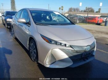  Salvage Toyota Prius Prime