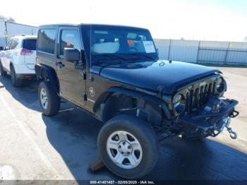  Salvage Jeep Wrangler