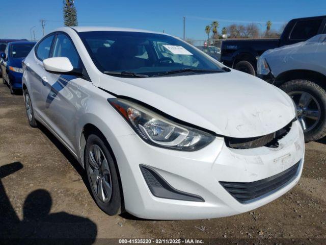  Salvage Hyundai ELANTRA