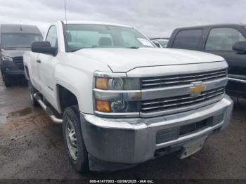  Salvage Chevrolet Silverado 2500