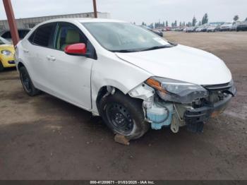  Salvage Toyota Corolla