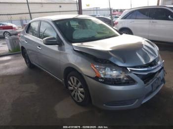  Salvage Nissan Sentra