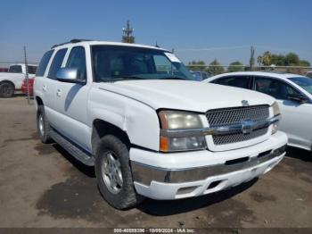  Salvage Chevrolet Tahoe