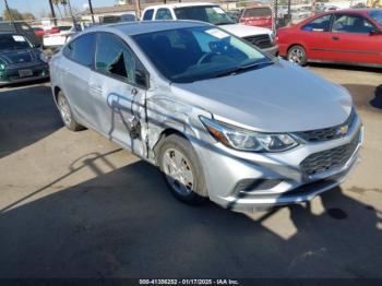  Salvage Chevrolet Cruze