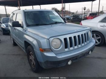  Salvage Jeep Patriot