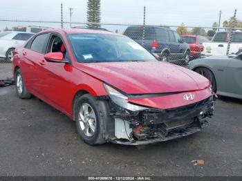  Salvage Hyundai ELANTRA