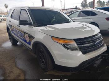  Salvage Ford Police Interceptor