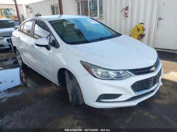  Salvage Chevrolet Cruze