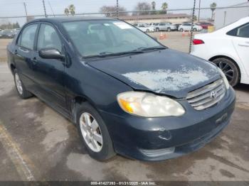  Salvage Toyota Corolla