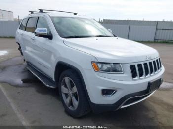  Salvage Jeep Grand Cherokee