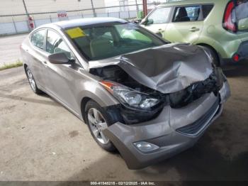  Salvage Hyundai ELANTRA