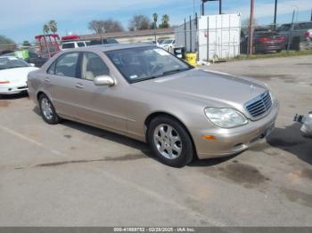  Salvage Mercedes-Benz S-Class