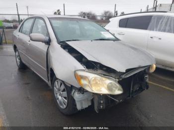  Salvage Toyota Corolla