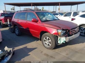  Salvage Toyota Highlander