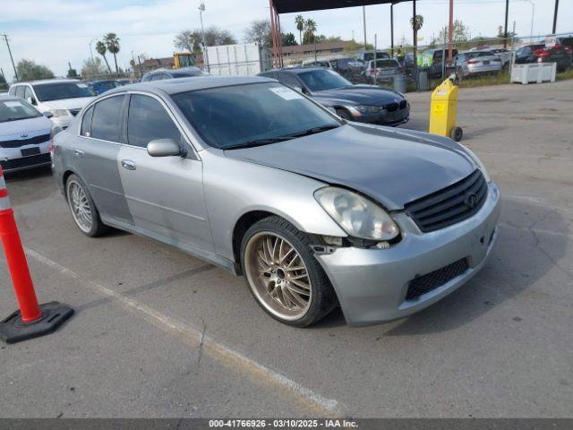  Salvage INFINITI G35