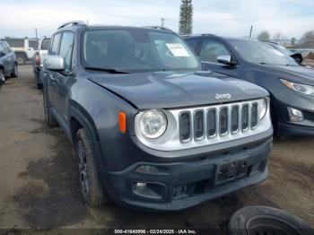  Salvage Jeep Renegade