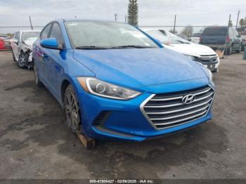  Salvage Hyundai ELANTRA