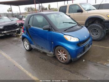  Salvage Smart fortwo