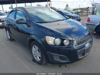  Salvage Chevrolet Sonic