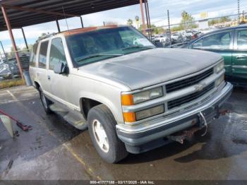  Salvage Chevrolet Tahoe