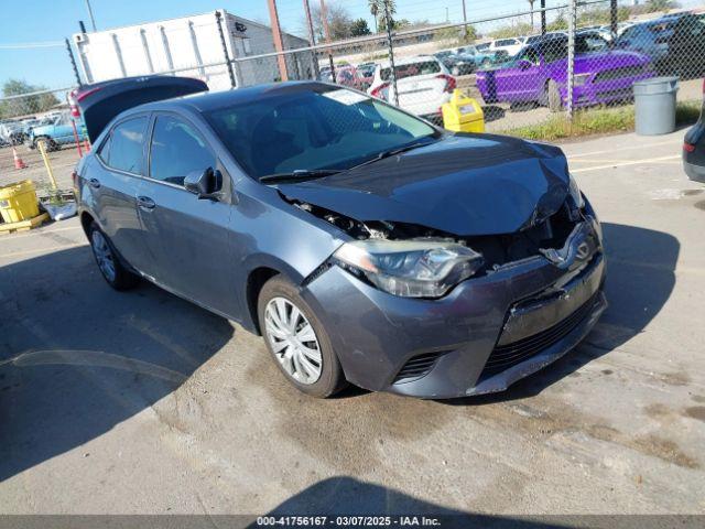  Salvage Toyota Corolla