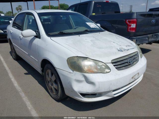  Salvage Toyota Corolla