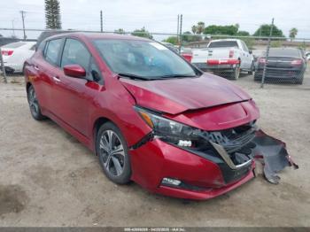  Salvage Nissan LEAF