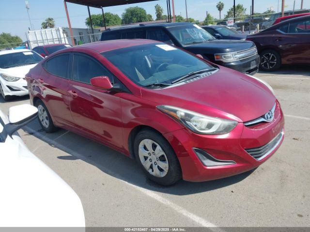  Salvage Hyundai ELANTRA
