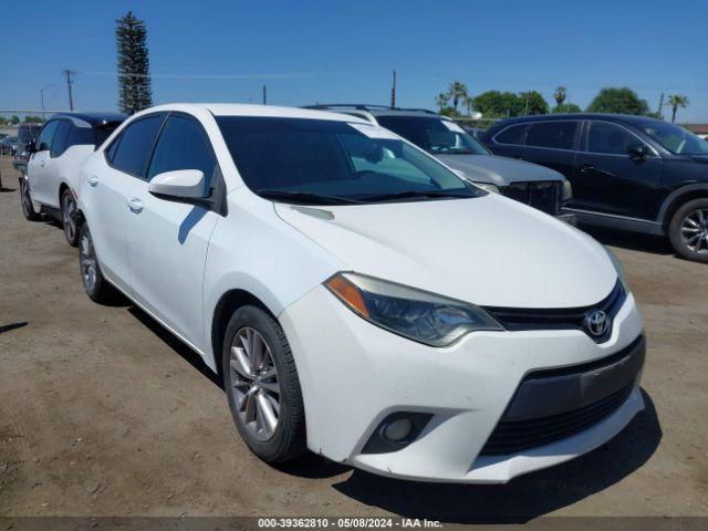  Salvage Toyota Corolla
