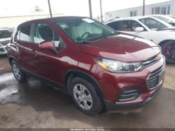  Salvage Chevrolet Trax
