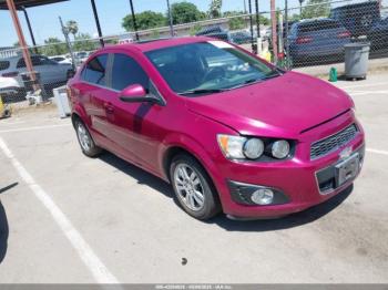  Salvage Chevrolet Sonic