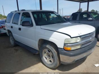  Salvage Chevrolet Tahoe