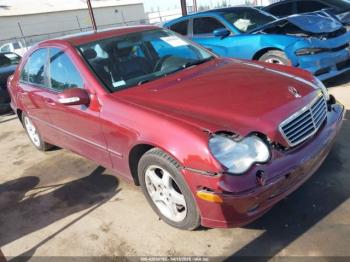  Salvage Mercedes-Benz C-Class