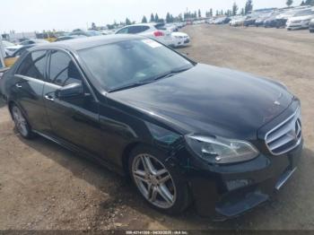  Salvage Mercedes-Benz E-Class