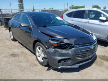  Salvage Chevrolet Malibu