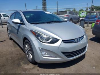  Salvage Hyundai ELANTRA