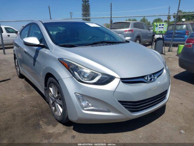  Salvage Hyundai ELANTRA