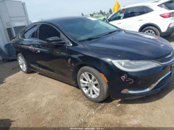  Salvage Chrysler 200